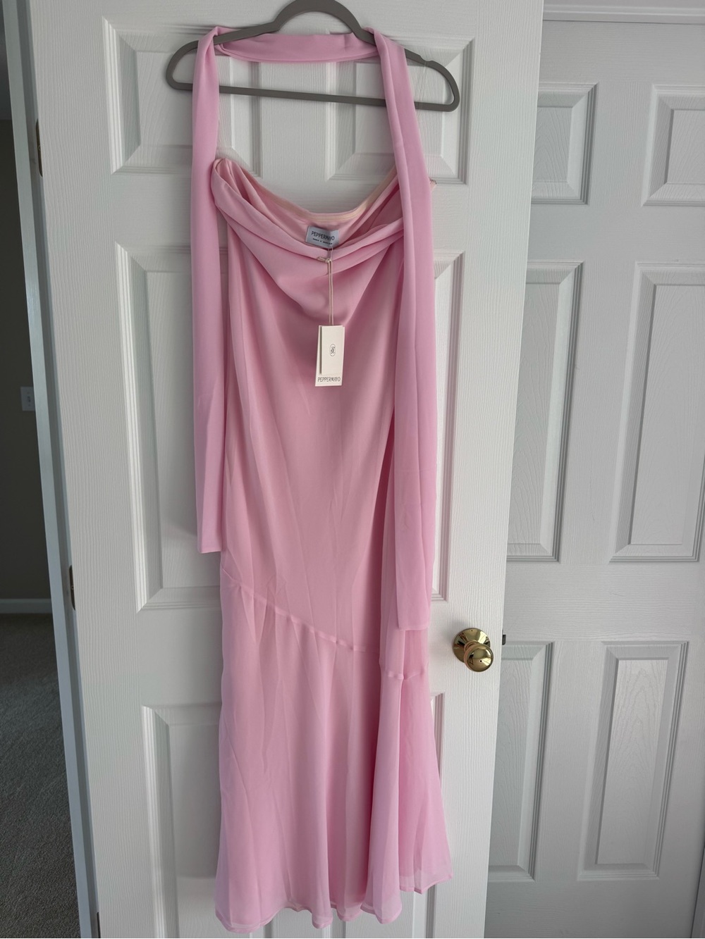 NWT Peppermayo Under The Padoga Maxi Dress Pink - Picture 3 of 7